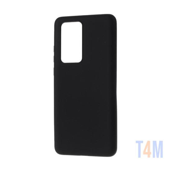 Funda de Silicona Suave para Huawei P40 Negro